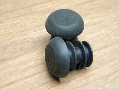 NOS Mongoose Kraton BMX Handlebar Plugs 2pcs. Vintage (530) - Fresh Stock Dated December 2025