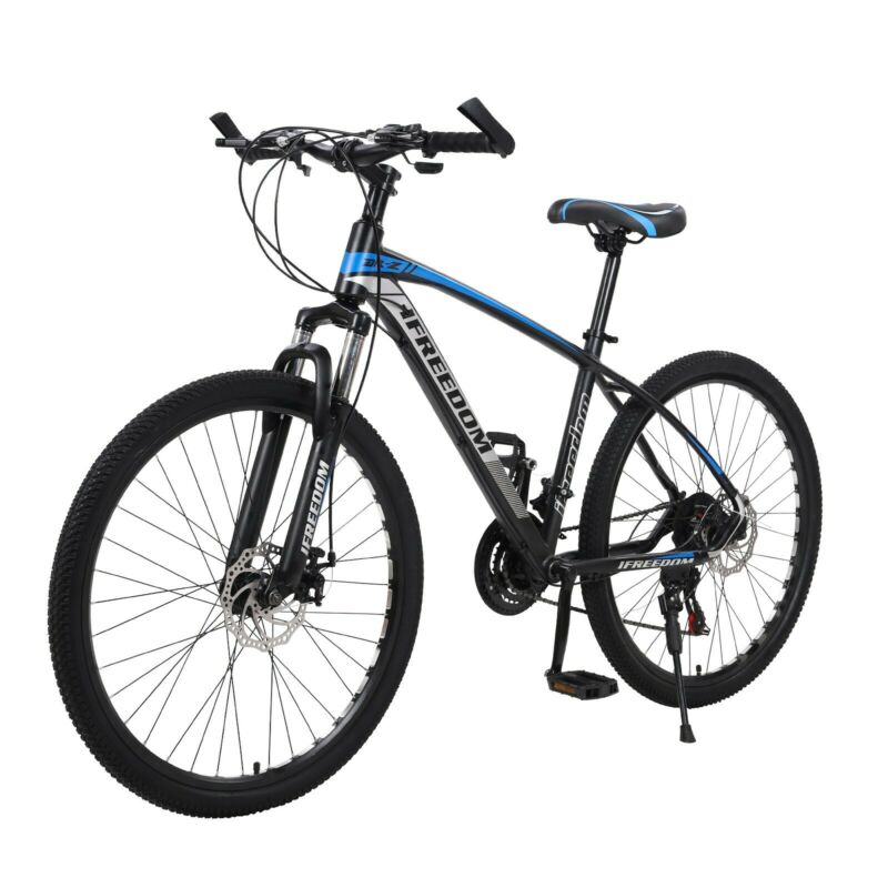 Mountain Bike 26 inches Wheels 21 Speed Bicycle MTB Front Suspension Mens Women - Fresh Stock Dated January 2026