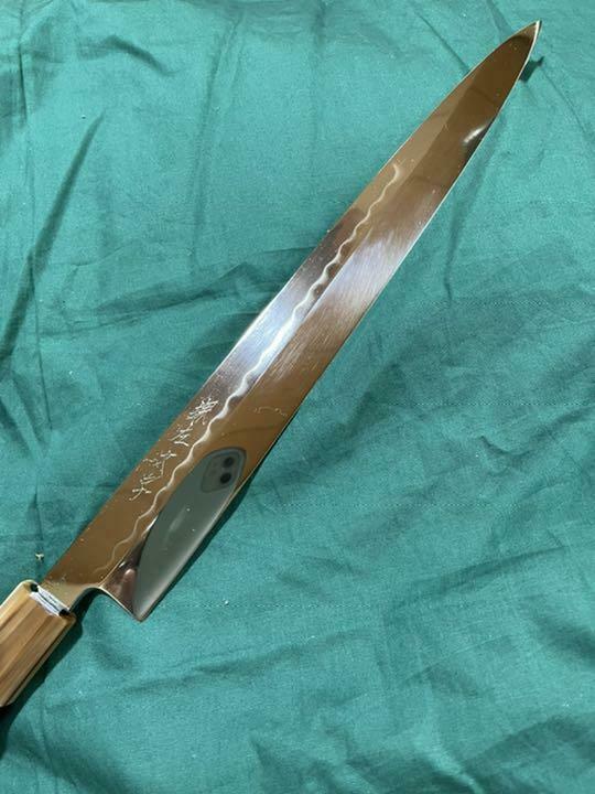 Honyaki Yanagi blade shaku, 30 cm sword sword sword sword ebony pattern - Fresh Stock Dated January 2026