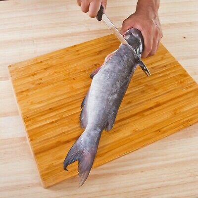 8” Serrated Slicing Knife Stainless Steel Carving Blade Never Needs Sharpening - Fresh Stock Dated January 2026