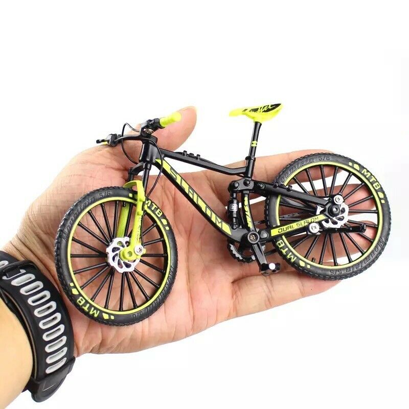 Alloy Mini Mountain Bike Toy Die-cast MTB Finger Bicycle Model USA SELLER - Fresh Stock Dated January 2026