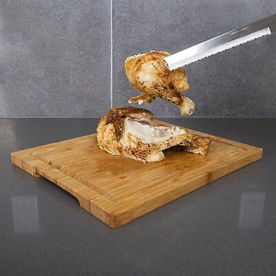 8” Serrated Slicing Knife Stainless Steel Carving Blade Never Needs Sharpening - Fresh Stock Dated January 2026