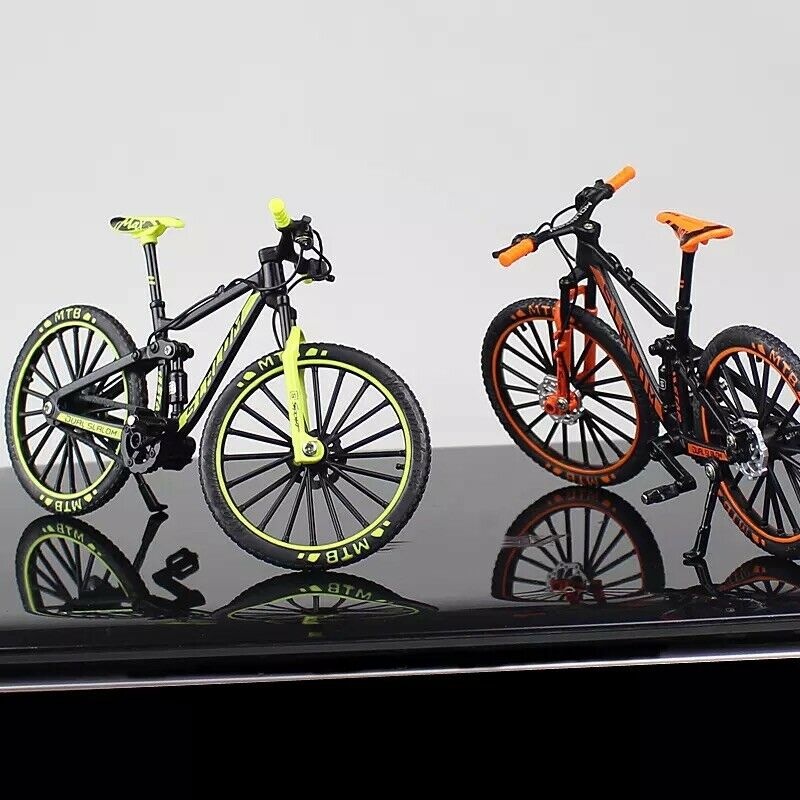 Alloy Mini Mountain Bike Toy Die-cast MTB Finger Bicycle Model USA SELLER - Fresh Stock Dated January 2026