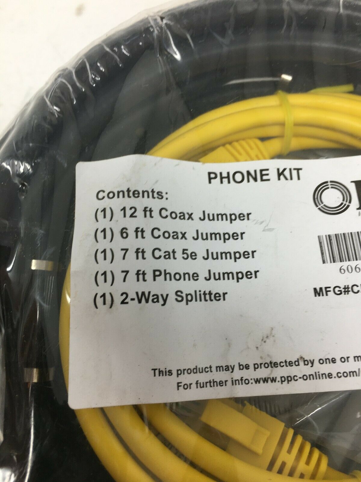 PPC Phone Cable Kit, (CH-SIK-Phone-02) - Fresh Stock Dated December 2025