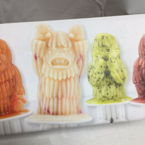 New In Box Tovolo Yeti Pop Molds Set Of 4 Silicone Sleeves & 4 Pop Handles. - Fresh Stock Dated February 2026
