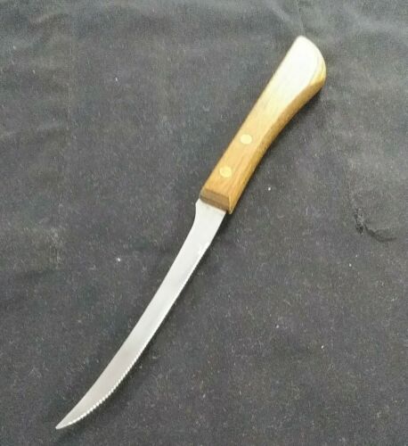 EKCO Eterna fruit and vegetable knife serrated wood handle - Fresh Stock Dated January 2026