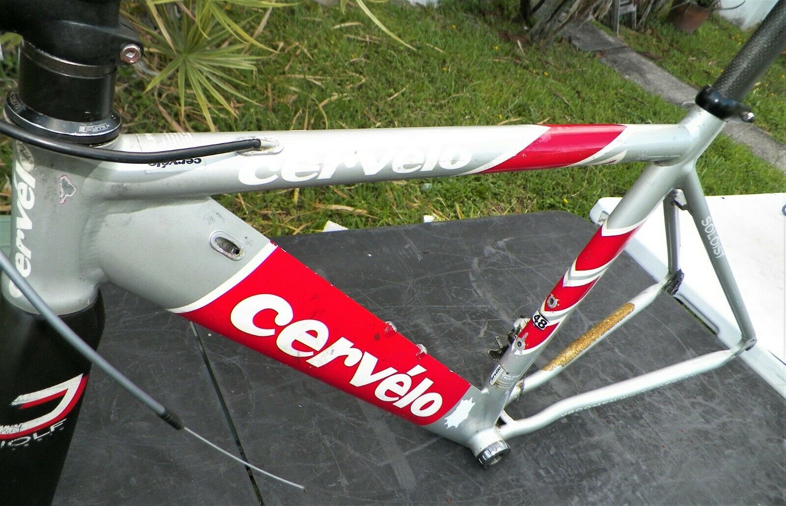 CERVELO SOLOIST 3T ALUMINUM FRAME w/CARBON FORK & HANDLEBARS - 48cm FRAME - Fresh Stock Dated December 2025