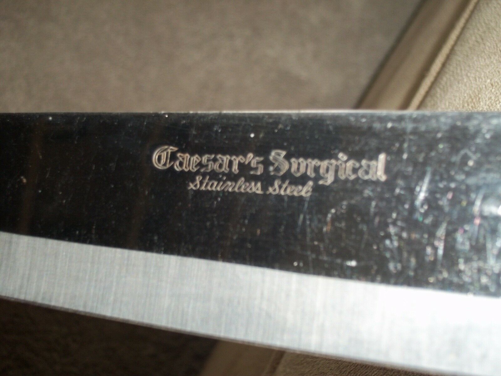 CAESAR's  Chef Knife Stainless Steel Made in Japan 9