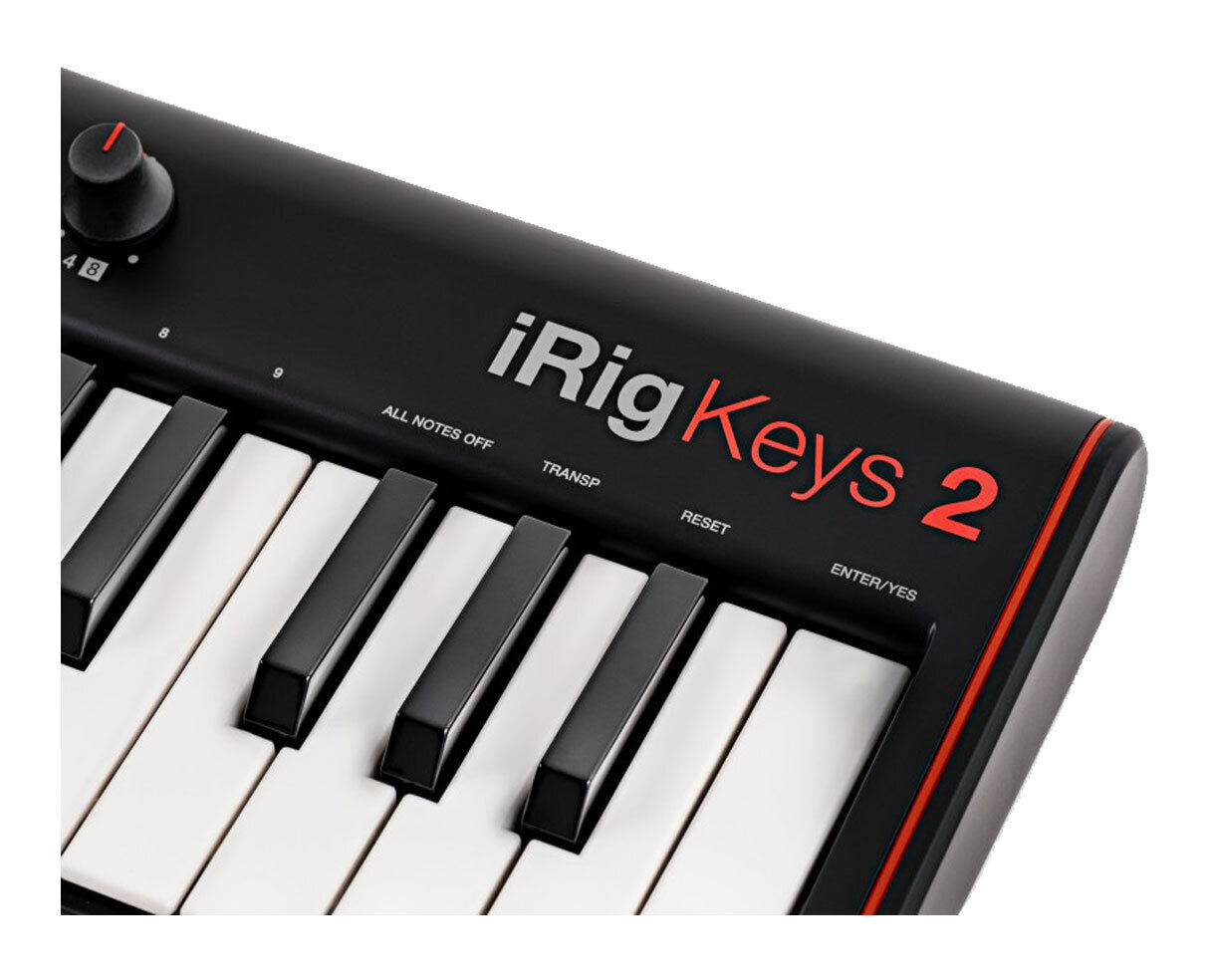 IK Multimedia iRig Keys 2 - compact 37-key MIDI controller - Open Box - Fresh Stock Dated December 2025