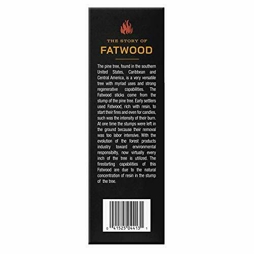 , Indoo StarterStikk 100% Fatwood Natural Firestarting Sticks 1.5 Pound - Fresh Stock Dated January 2026