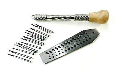 Mini Tap and Die Jewelers Set 14 Taps & Screwplate & Swivel Vise Set 0.7-2mm - Fresh Stock Dated December 2025