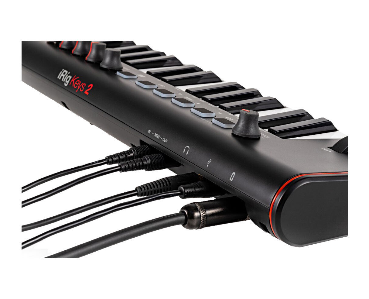 IK Multimedia iRig Keys 2 - compact 37-key MIDI controller - Open Box - Fresh Stock Dated December 2025