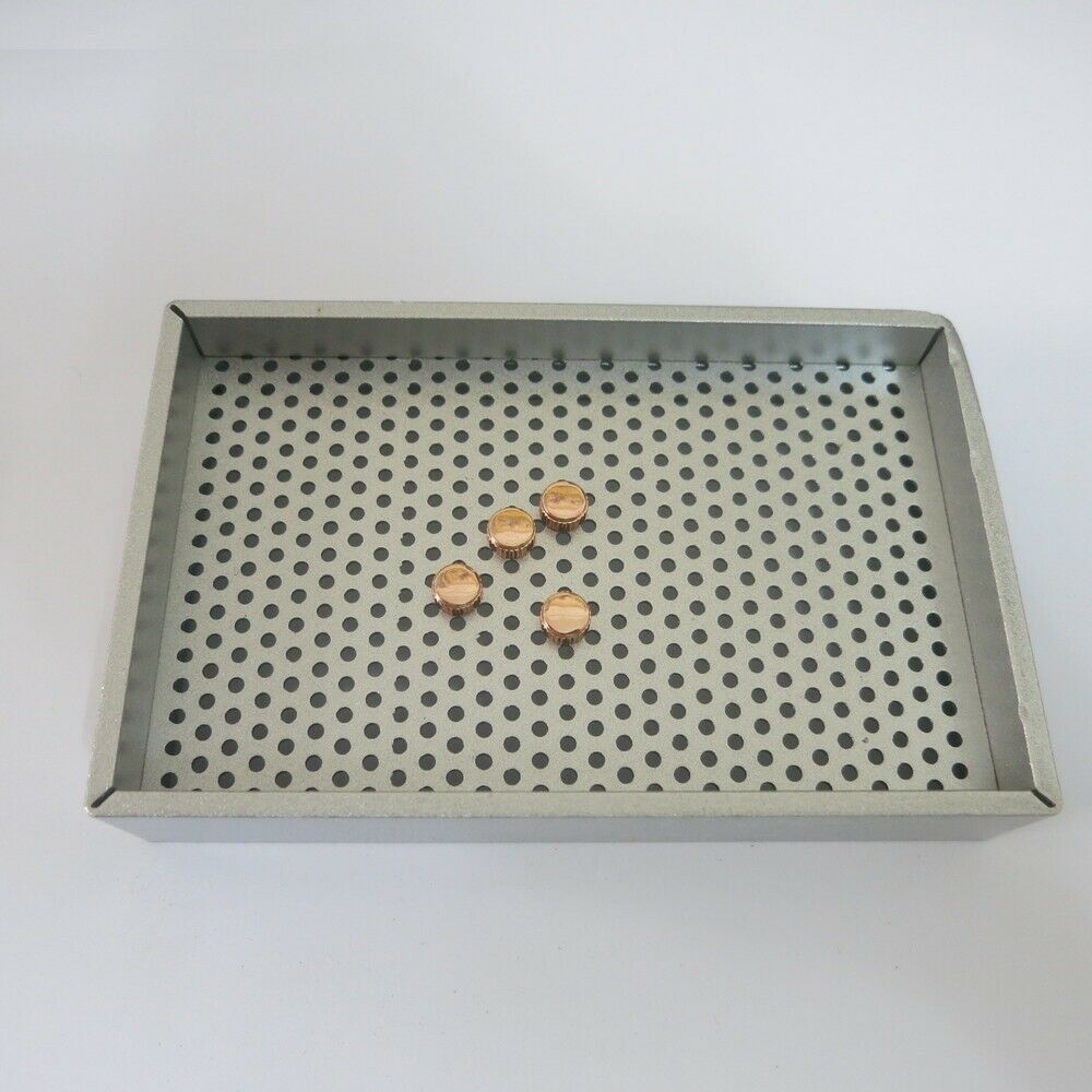 Steel Watch Crowns Drying Dish Drying Tray for Watch Repair Drier Machine - Fresh Stock Dated December 2025