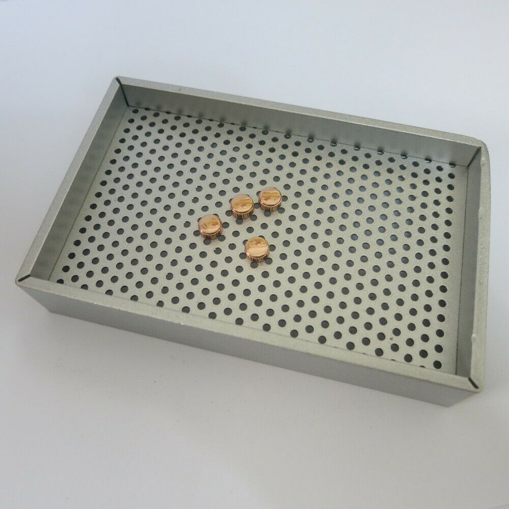 Steel Watch Crowns Drying Dish Drying Tray for Watch Repair Drier Machine - Fresh Stock Dated December 2025