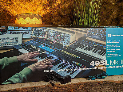 Novation	49SL MkIII 49-key Keyboard Controller with Sequencer - Fresh Stock Dated December 2025