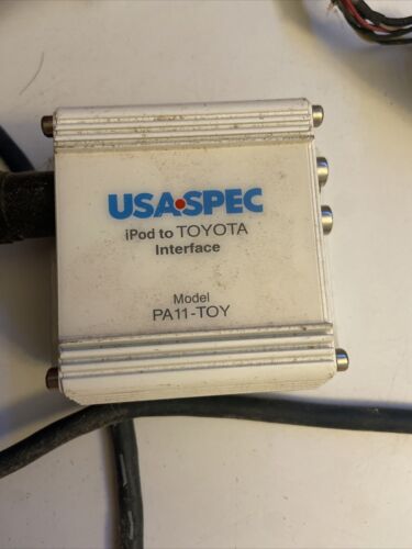 USA Spec iPod Interface | PA11-TOY| for TOYOTA Interface - Fresh Stock Dated January 2026