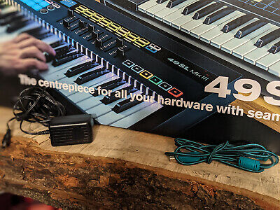 Novation	49SL MkIII 49-key Keyboard Controller with Sequencer - Fresh Stock Dated December 2025