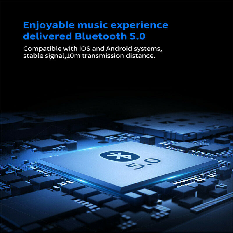 Wireless Bluetooth 5.0 FM Transmitter Handsfree Kit QC3.0 Car Dual USB Charger - Fresh Stock Dated December 2025