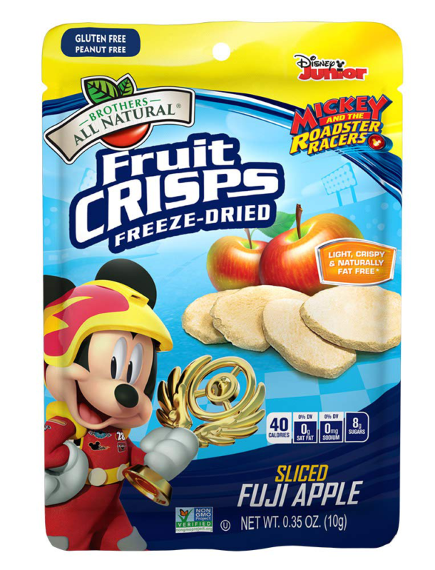 Brothers-ALL-Natural Fruit Crisps, Mickey Mouse Clubhouse Variety, 0.35 Ounce (P - Fresh Stock Dated February 2026