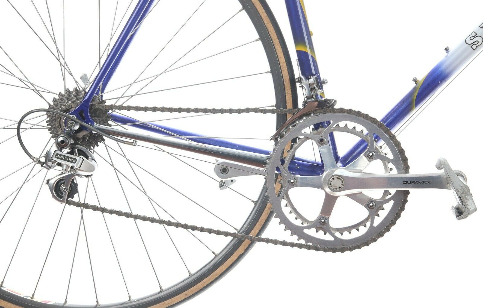 SANNINO COLUMBUS SHIMANO DURA ACE 7400 STEEL ROAD RACING VINTAGE OLD BIKE OLD - Fresh Stock Dated January 2026