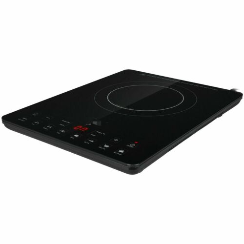 1500W Portable Induction Cooktop Countertop Burner with 15 Temp and Power Levels - Fresh Stock Dated February 2026