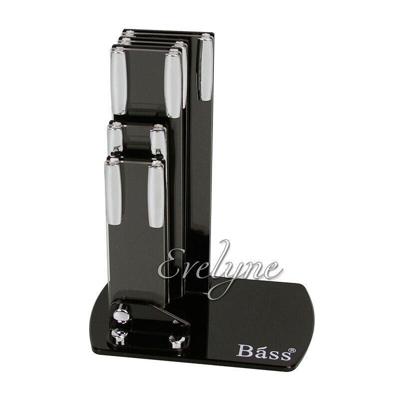 Evelyne 5 pcs Chef Cutlery Stainless Steel Kitchen Knife Block Set Red Handle - Fresh Stock Dated January 2026