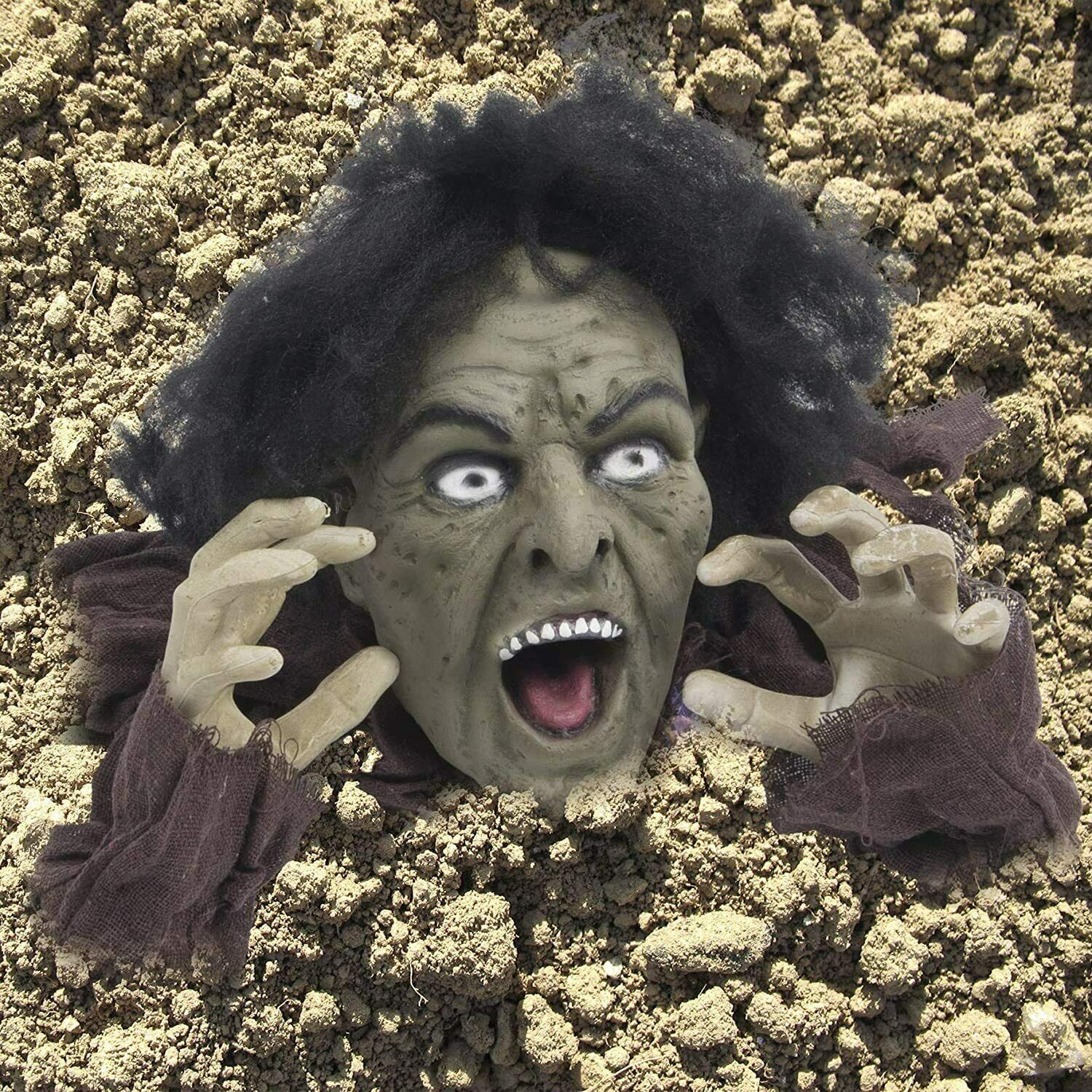 Halloween Decorations Groundbreaker Zombie Outdoor Weather Resistant Plastic New - Fresh Stock Dated February 2026