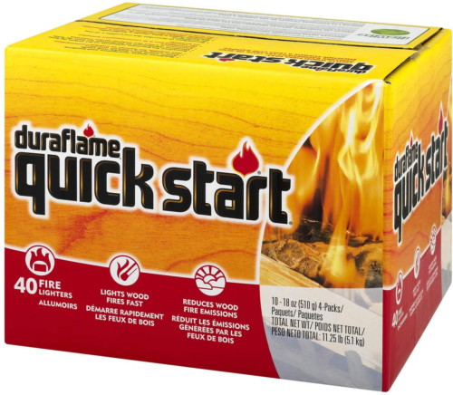 duraflame Quick Start Firelighters, 10 - 4 packs 1 - Fresh Stock Dated January 2026