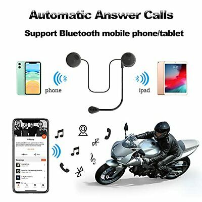 YOVDA Bluetooth Helmet Headset Ultra Thin 0.27 Inch Motorcycle Sports Headset... - Fresh Stock Dated December 2025