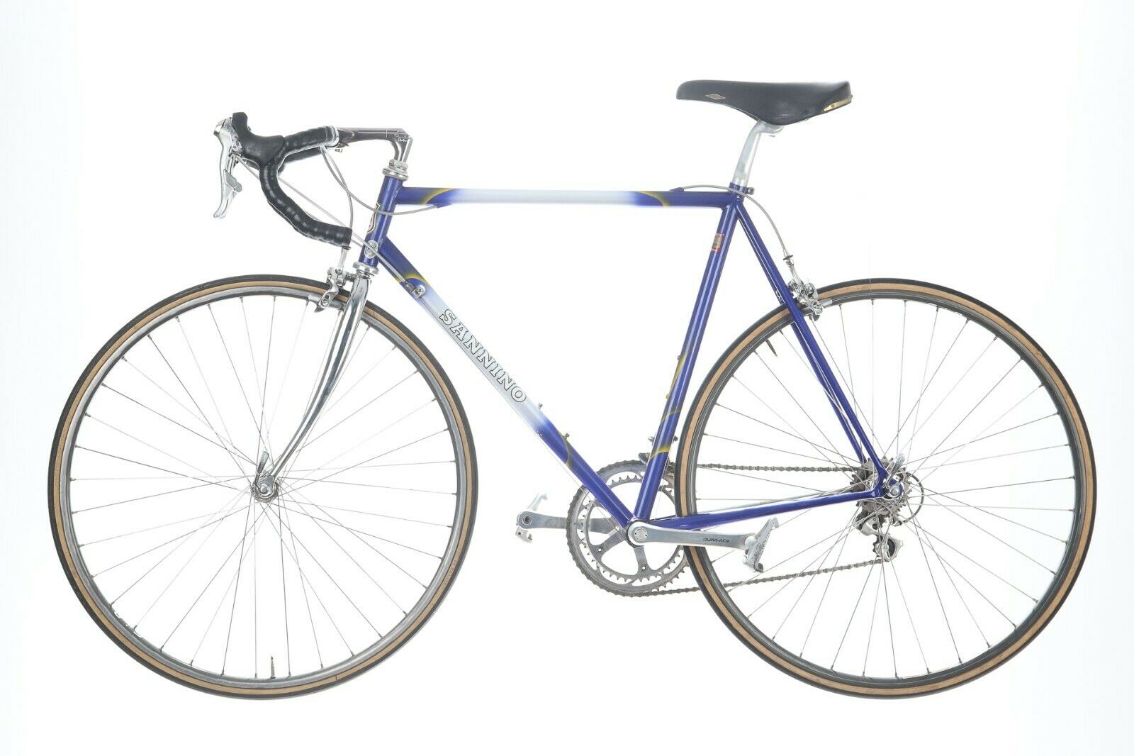 SANNINO COLUMBUS SHIMANO DURA ACE 7400 STEEL ROAD RACING VINTAGE OLD BIKE OLD - Fresh Stock Dated January 2026