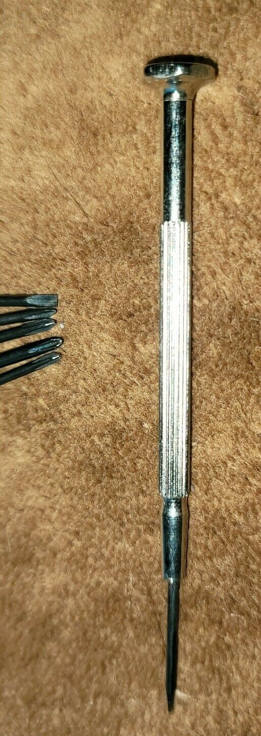 EURO TOOL Vintage 6 Pc Screwdriver Set Mini Delta 2 Slotted 4 Phillips W GER NOS - Fresh Stock Dated December 2025