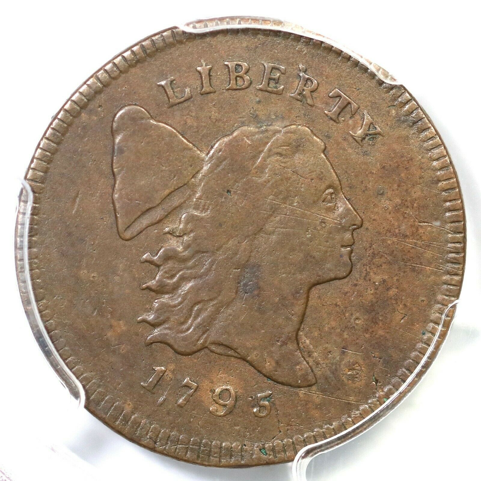 1795 C-3 R-5+ PCGS VF 25 Punctuated Date Liberty Cap Half Cent Coin 1/2c - Fresh Stock Dated December 2025