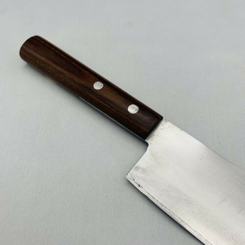 <Sharpened> Japanese Chef's Kitchen Knife 東金明 Nakiri 165/295 From Japan SS702 - Fresh Stock Dated January 2026