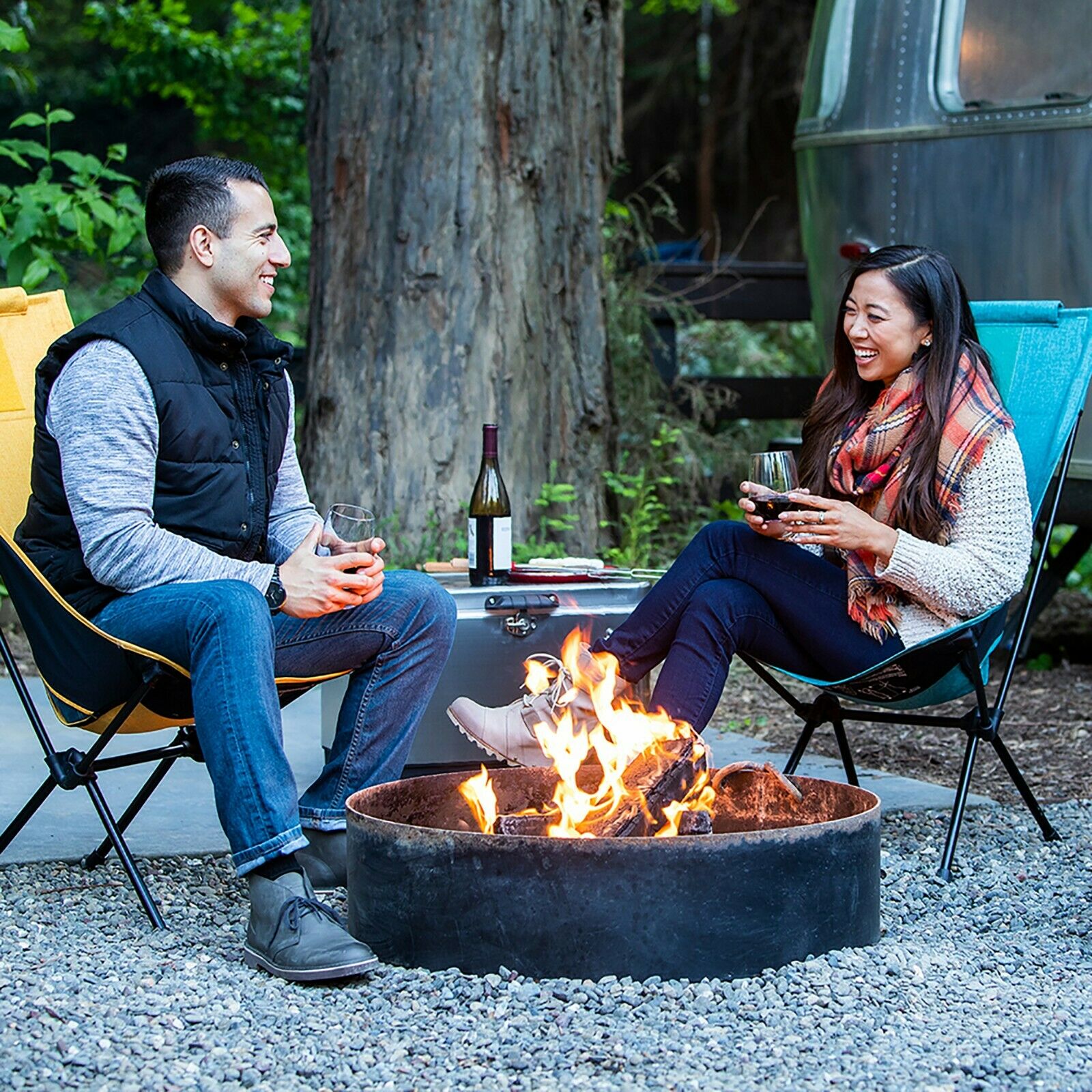 Duraflame Outdoor Crackling Firelogs, 6 Logs for up to 3 Campfires - Fresh Stock Dated January 2026