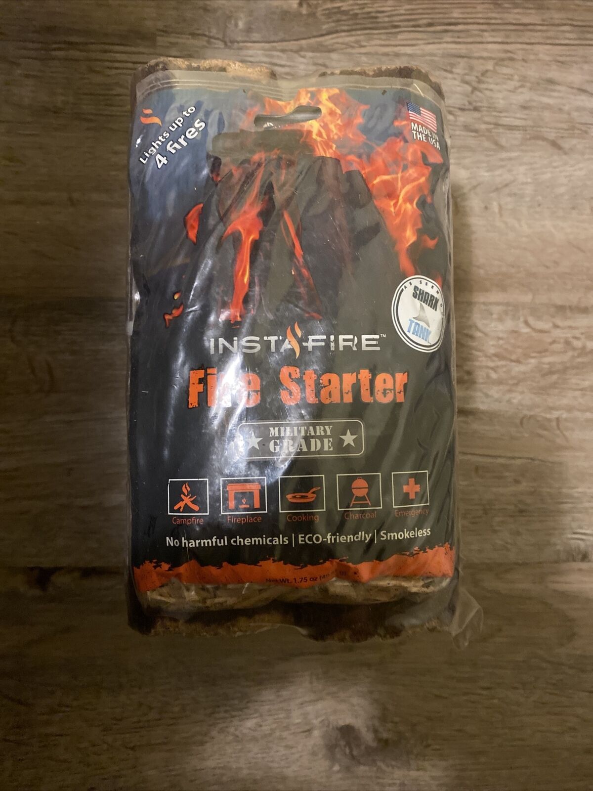 Instafire Fire Starter Lights Up To 4 Fires ( As Seen On Shark Tank ) - Fresh Stock Dated January 2026