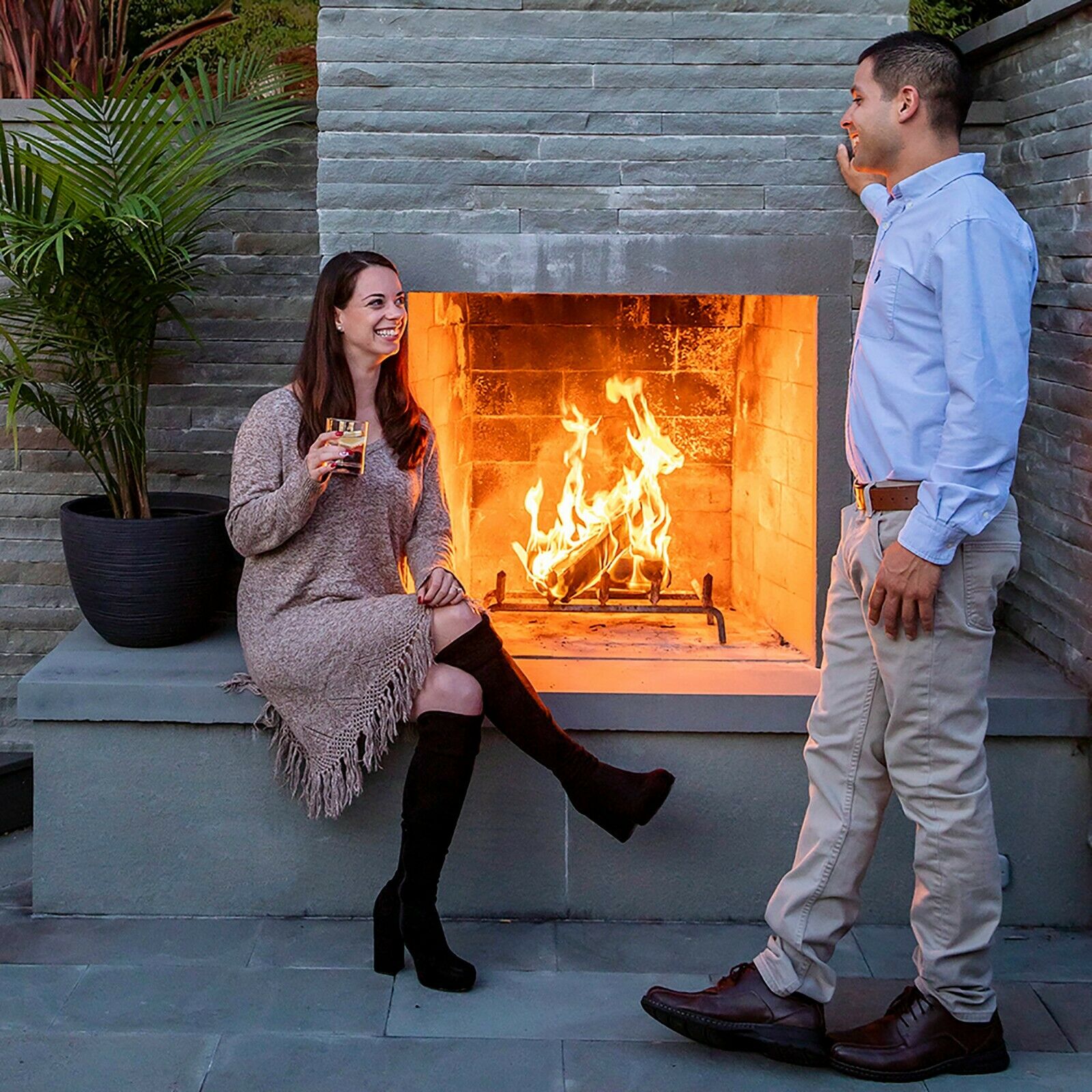 Duraflame Outdoor Crackling Firelogs, 6 Logs for up to 3 Campfires - Fresh Stock Dated January 2026