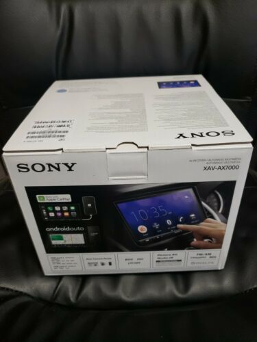 Sony xav-ax7000 double din car play touch screen multimedia Bluetooth. Harley - Fresh Stock Dated December 2025