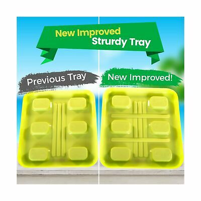 Lebice Popsicle Molds Set - BPA Free - 6 Ice Pop Makers + 1 Silicone Lid + Si... - Fresh Stock Dated February 2026