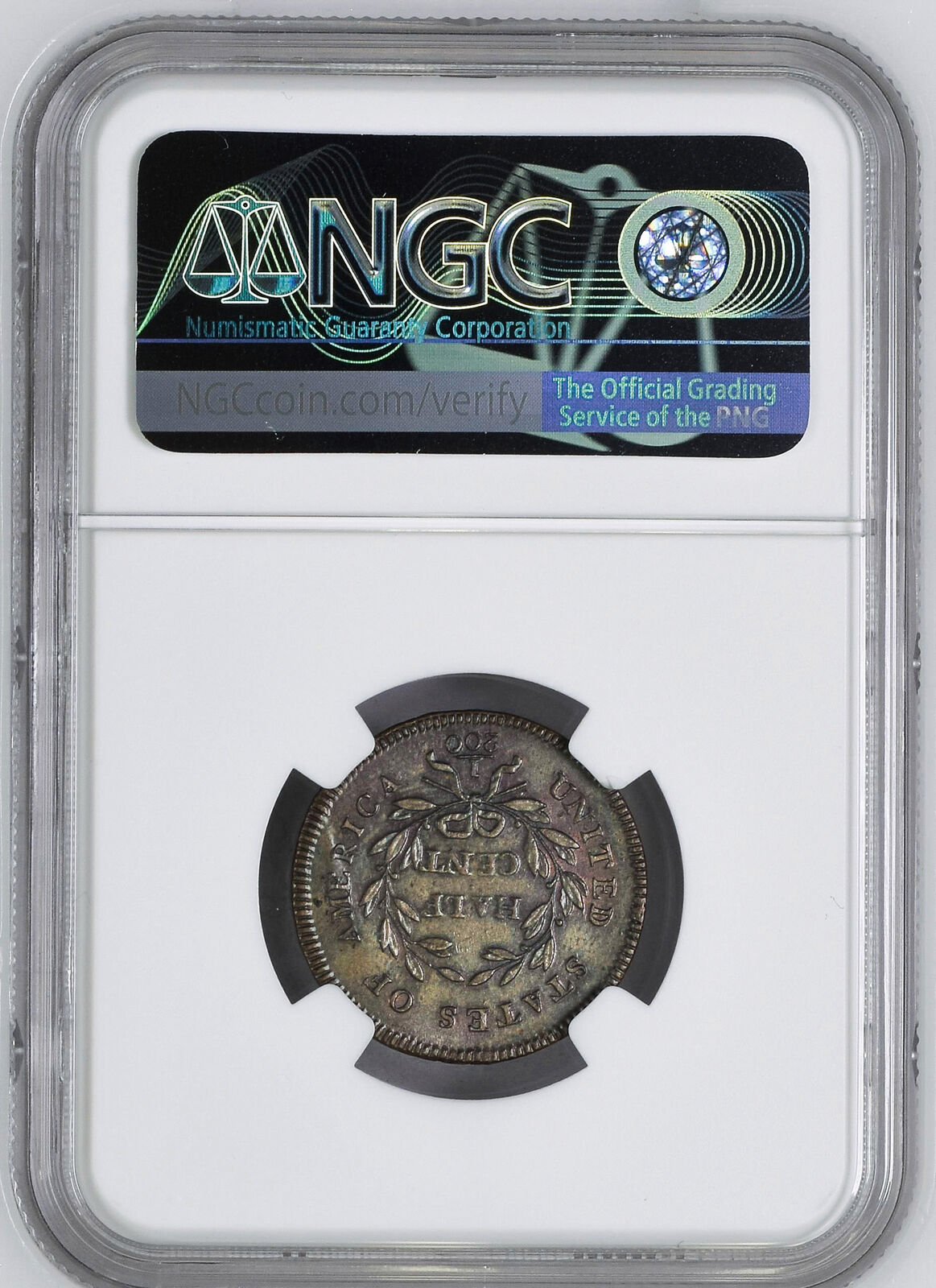 1795 LIBERTY CAP 1/2 NGC MS 61 BN - Fresh Stock Dated December 2025