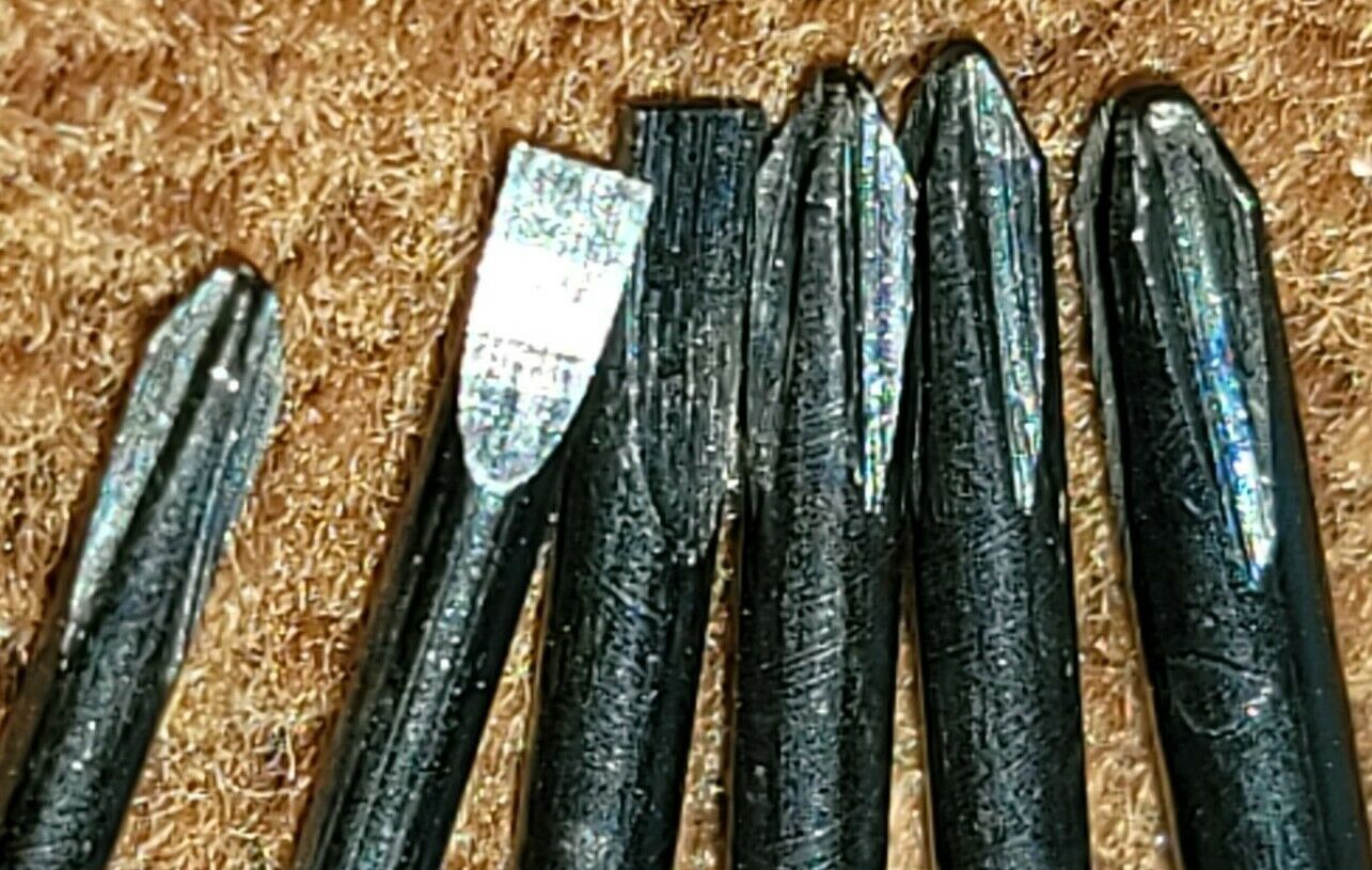 EURO TOOL Vintage 6 Pc Screwdriver Set Mini Delta 2 Slotted 4 Phillips W GER NOS - Fresh Stock Dated December 2025