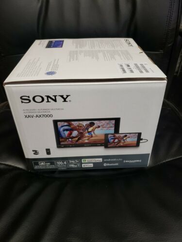 Sony xav-ax7000 double din car play touch screen multimedia Bluetooth. Harley - Fresh Stock Dated December 2025