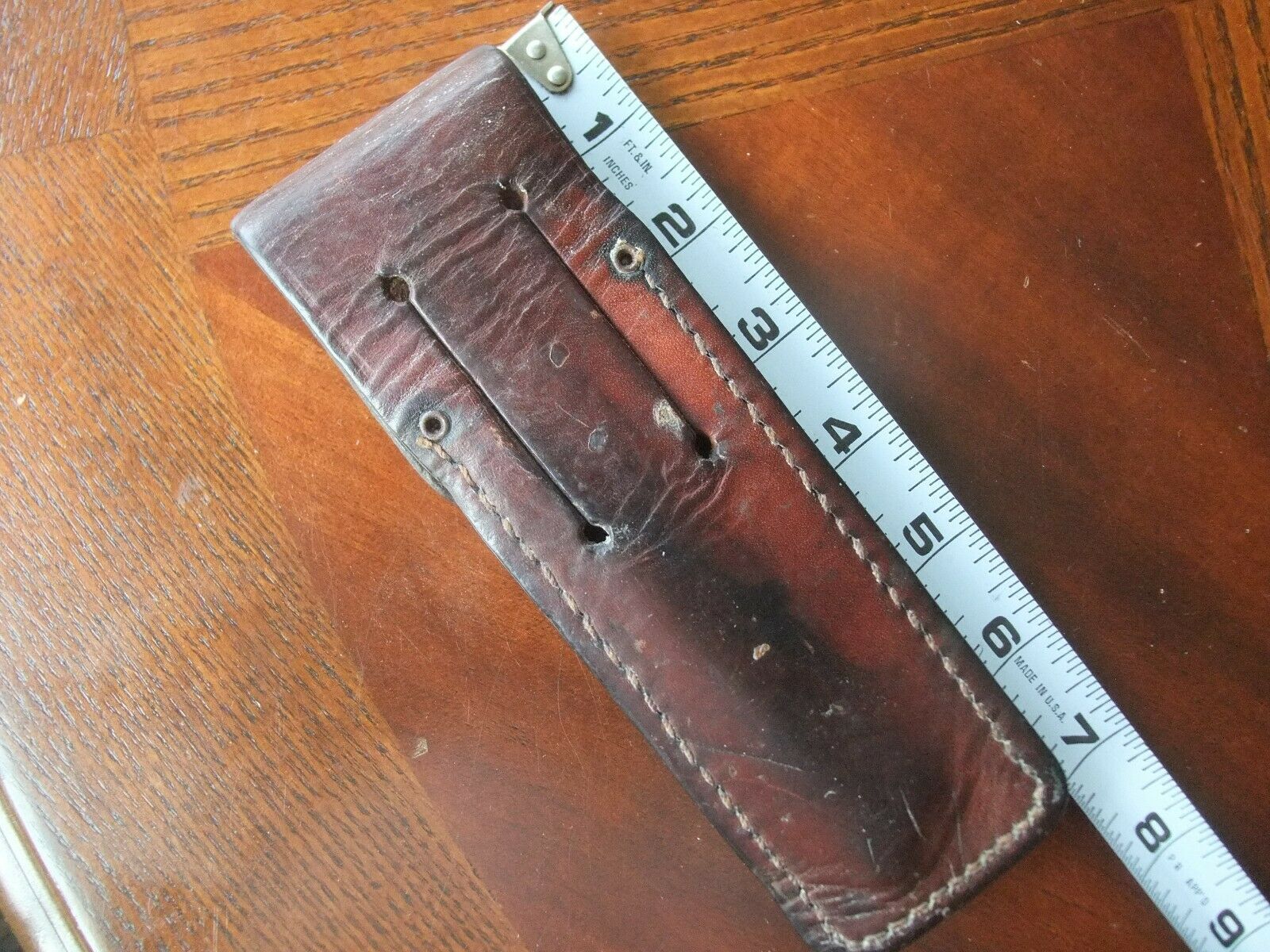 VINTAGE CHICAGO CUTLERY leather  KNIFE  SHEATH  (NO KNIFE) - Fresh Stock Dated January 2026