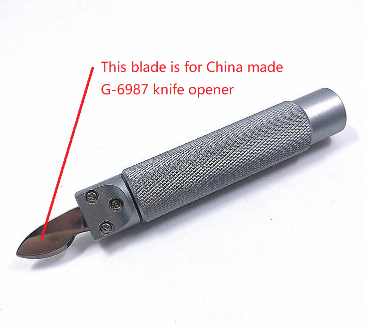 FB4A Stainless Steel Spare Blade for G-6987 Watch Back Case Remover Knife Opener - Fresh Stock Dated December 2025