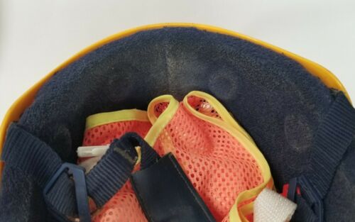 Vintage Kiwi Bike Bicycle Helmet Swiss Made Size L Yellow, with Box - Fresh Stock Dated December 2025