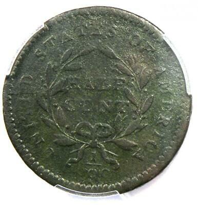 1794 Liberty Cap Flowing Hair Half Cent 1/2C (C-7 R5 Variety) - PCGS Fine Detail - Fresh Stock Dated December 2025