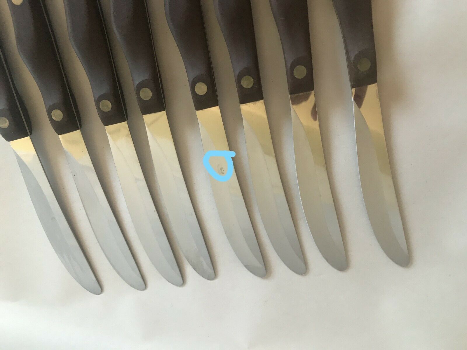 8 CUTCO NO 59 TABLE STEAK KNIVES WITH BOX - PAT 2147079 - VINTAGE STRAIGHT EDGE - Fresh Stock Dated January 2026
