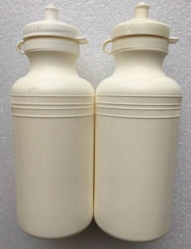 2- NOS Vintage 1988 SPECIALIZED Water Bottles BIDON Botella BORRACCIA Flasche - Fresh Stock Dated December 2025