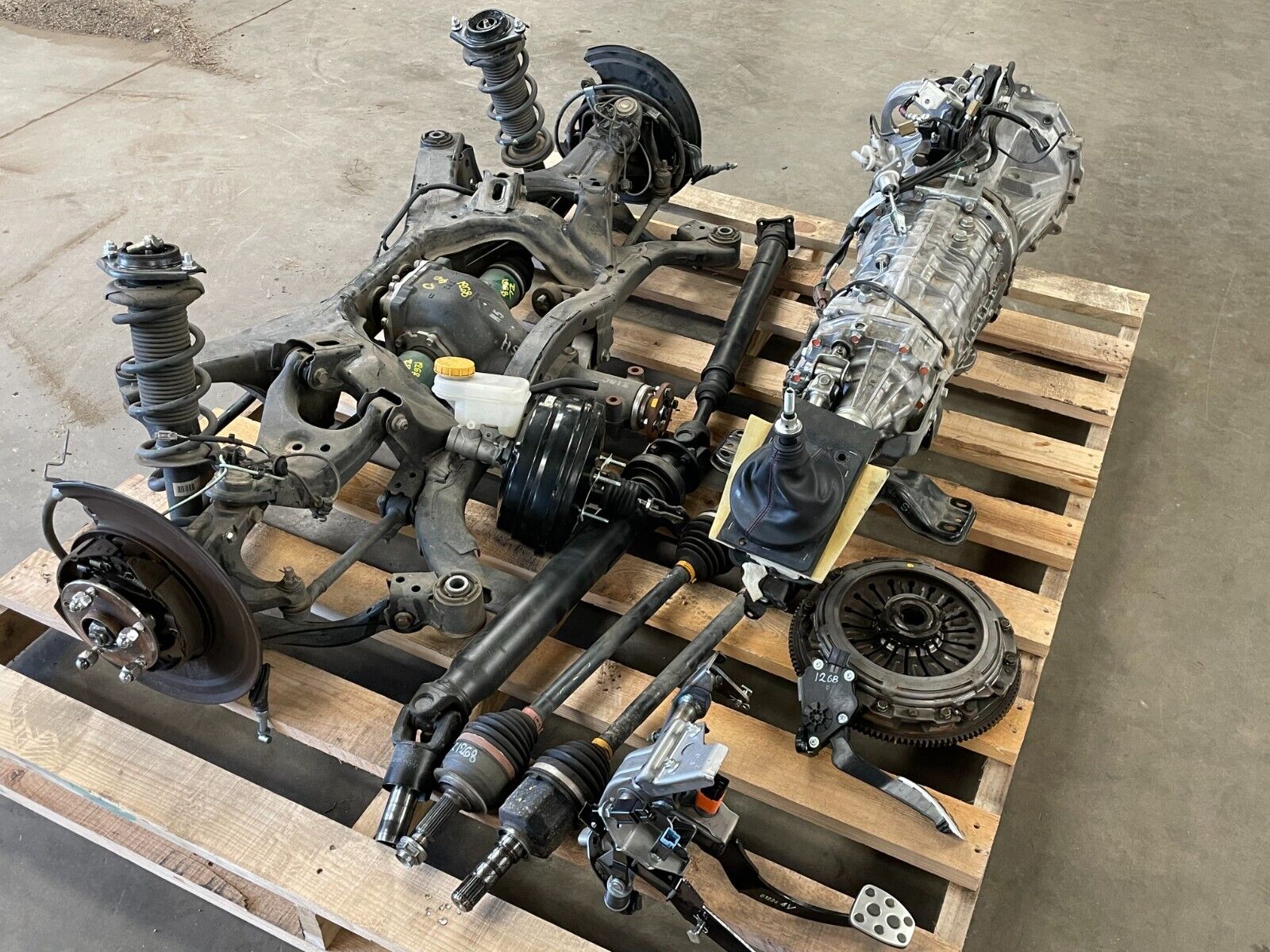 15-20 Subaru WRX STI Manual Transmission W/ Rear Axle Upgrade 1268 OEM - Fresh Stock Dated December 2025