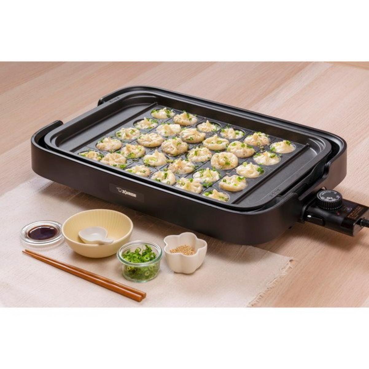 Zojirushi Hot Plate Zojirushi EA-KJ30-BA Yakiniku Takoyaki Black AC100V use - Fresh Stock Dated February 2026