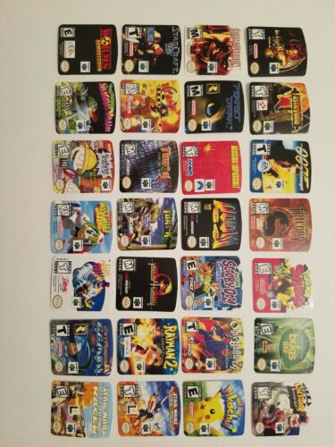 The Legend of Zelda Majora's Mask Label Replacement Sticker Precut NON HOLOGRAM! - Fresh Stock Dated December 2025